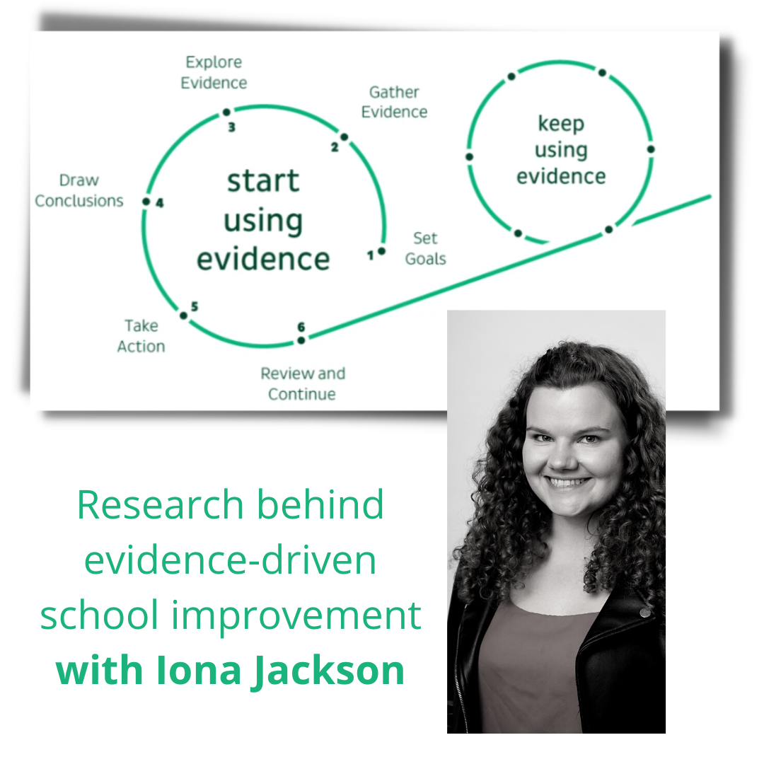 Research behind evidence-driven school improvement with Iona Jackson