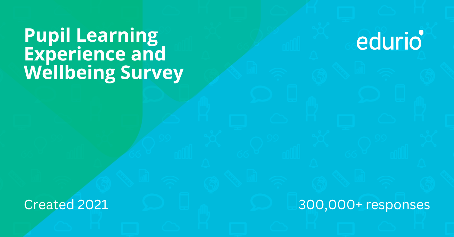 COVER IMAGE – Pupil Learning Experience and Wellbeing Survey