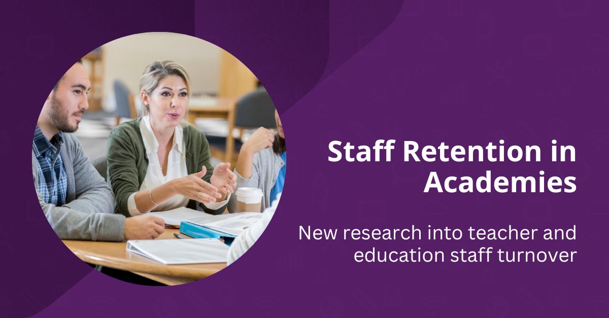 COVER IMAGE – Staff Retention in Academies 2024 (1)