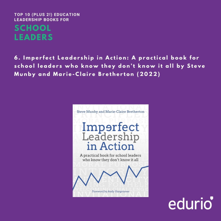 Education leadership books for school leaders