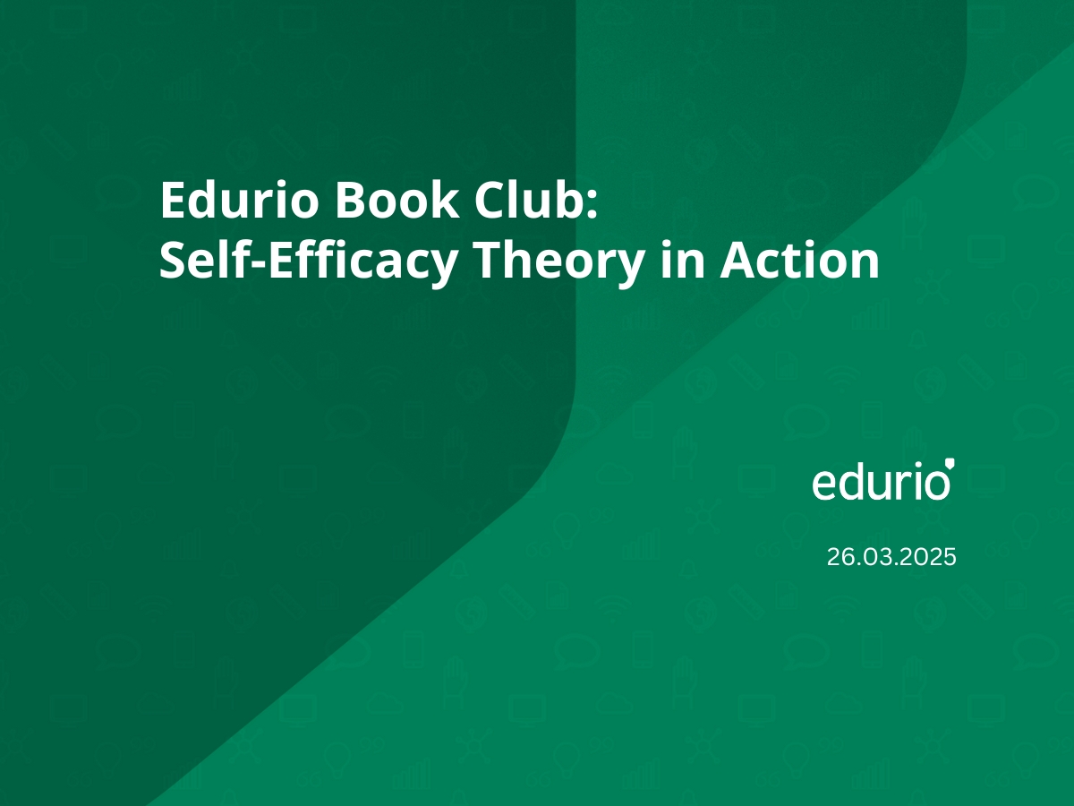 Self-Efficacy Theory in Action