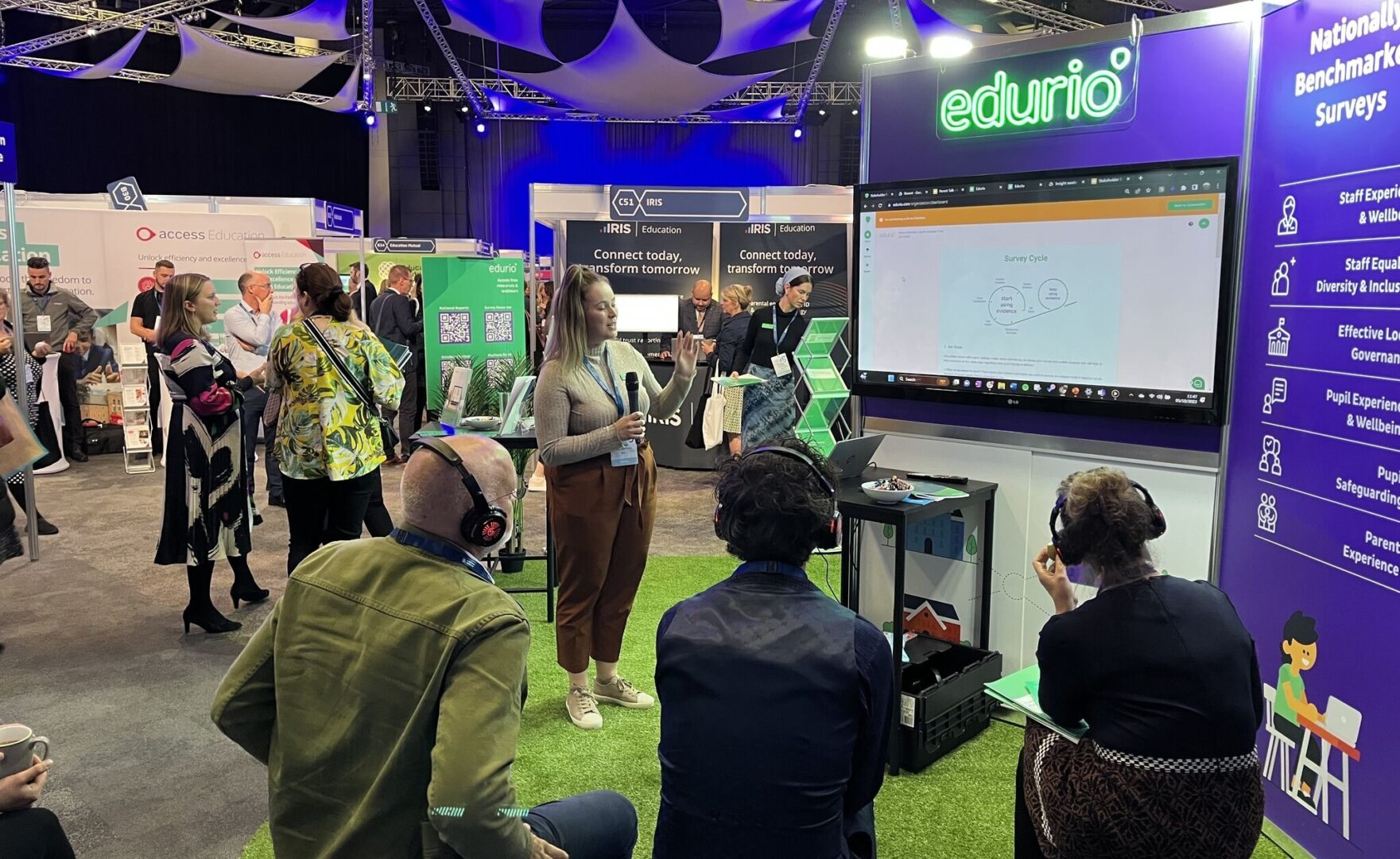 Edurio at the 2023 Confederation of School Trusts conference