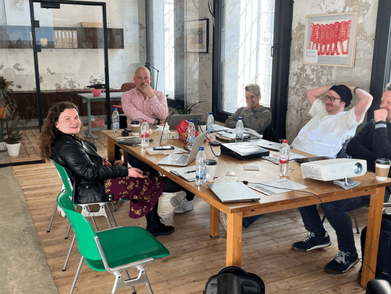 Edurio leadership team meeting