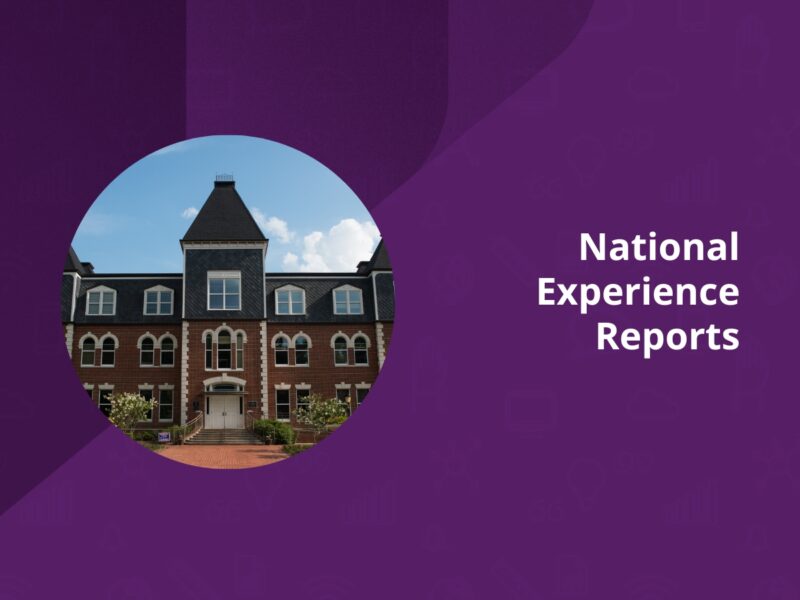 National Experience Reports 2025